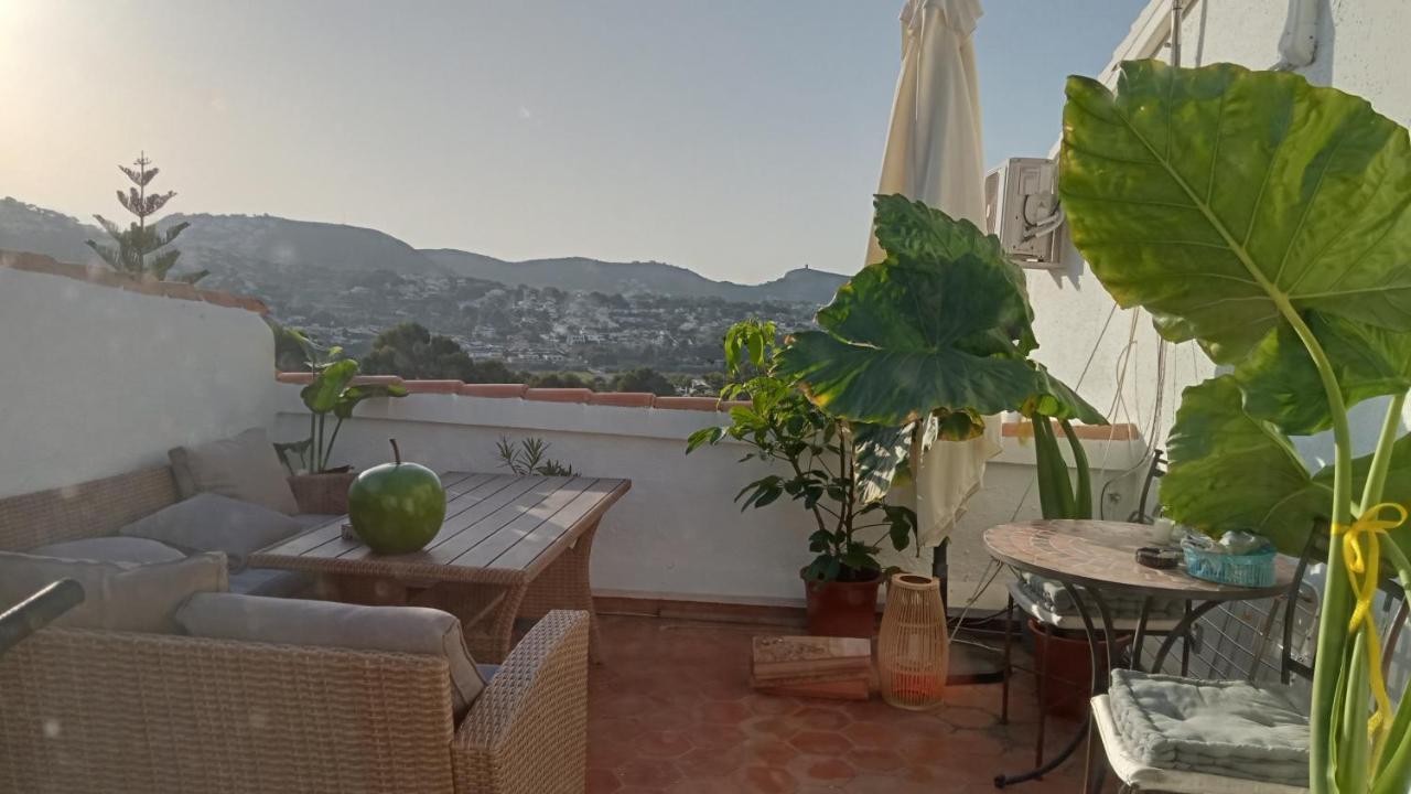 Apartament Atico-Penthouse En Moraira Con Vistas Al Mar Teulada Zewnętrze zdjęcie
