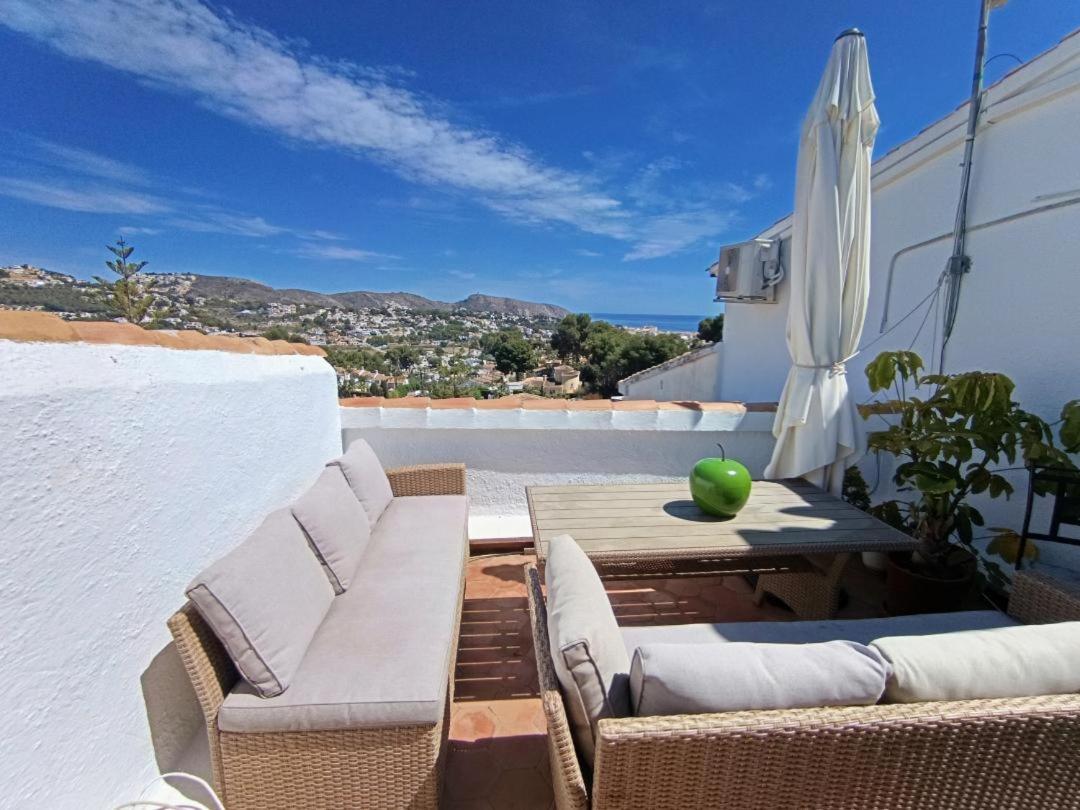 Apartament Atico-Penthouse En Moraira Con Vistas Al Mar Teulada Zewnętrze zdjęcie
