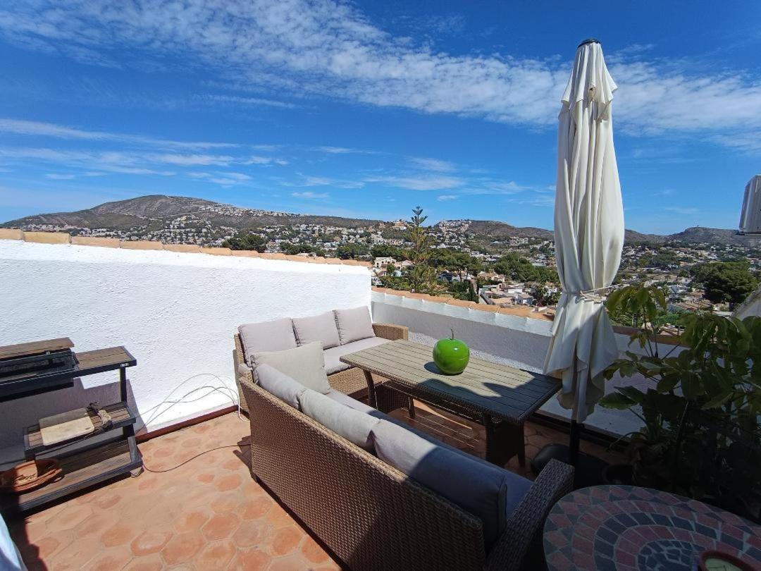 Apartament Atico-Penthouse En Moraira Con Vistas Al Mar Teulada Zewnętrze zdjęcie